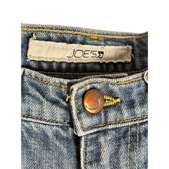 Vintage Joe's Jeans Distressed Flare Jeans - Size 29 Retro Style Jeans Y2K - Picture 2 of 6